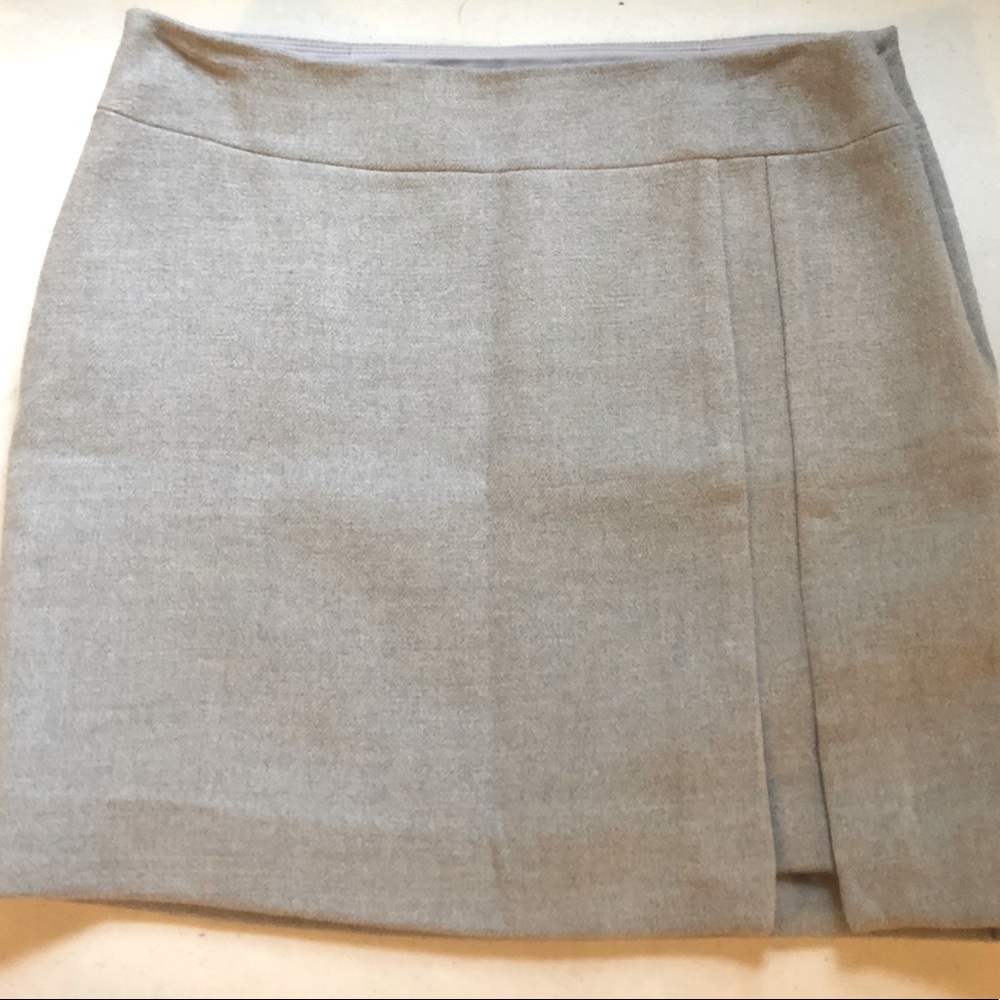 Classic Light Gray Mini Skirt